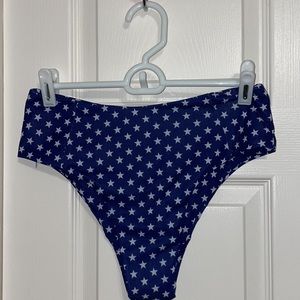 SHEIN Patriotic Bikini Bottom
